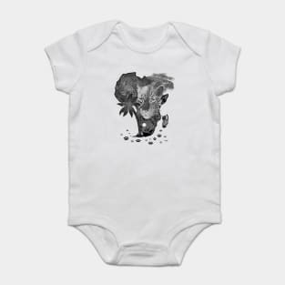African Continent Baby Bodysuit
